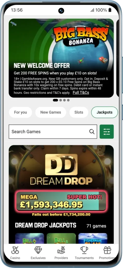 unibet casino apk