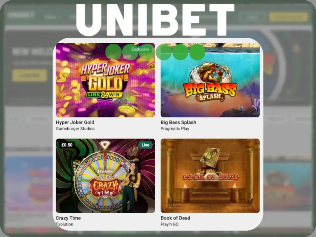 unibet slot
